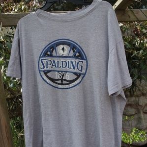 Grey Vintage 90s Spalding Tee Shirt